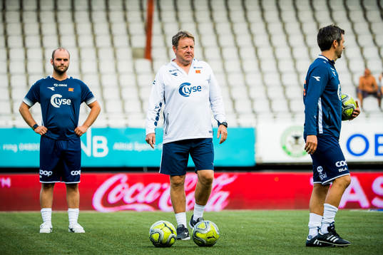 Bjarne Berntsen, head coach of Viking