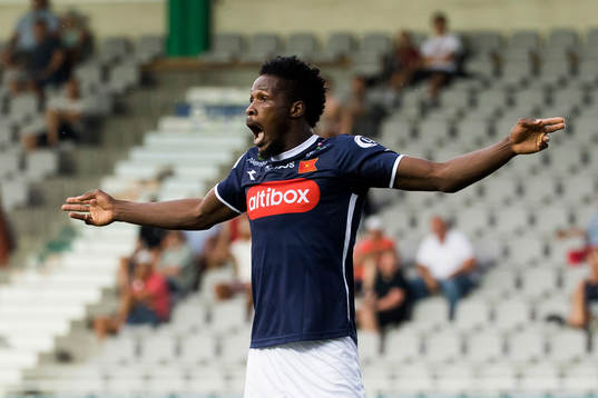 Usman Sale of Viking looks dejected