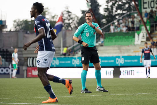 Usman Sale of Viking looks dejected