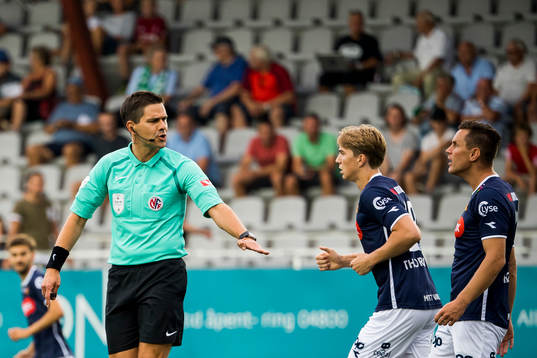 Referee Steinar Hauge