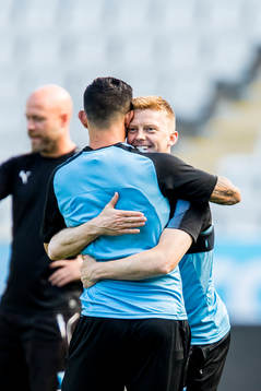 Malmö FFs Anders Christiansen kramar om Sören Rieks