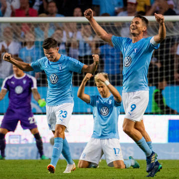 Marcus Antonsson, Markus Rosenberg and Rasmus Bengtsson of