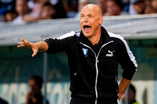 Head coach Uwe Rösler of Malmö FF