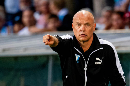 Head coach Uwe Rösler of Malmö FF
