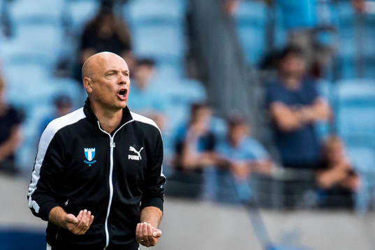 Head coach Uwe Rösler of Malmö FF