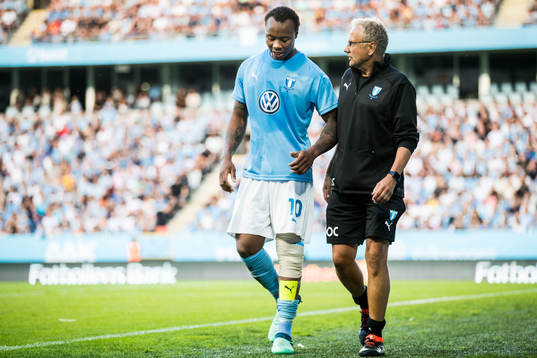 Carlos Strandberg of Malmö FF and