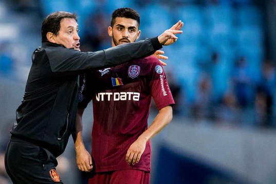 Coach Antonio Conceicao Silva Oliveira of Cluj