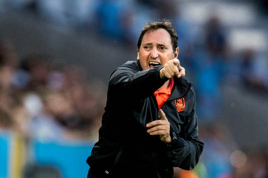 Coach Antonio Conceicao Silva Oliveira of Cluj