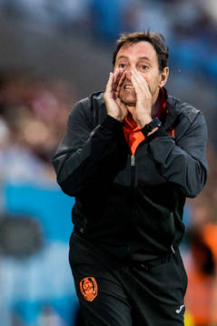 Coach Antonio Conceicao Silva Oliveira of Cluj