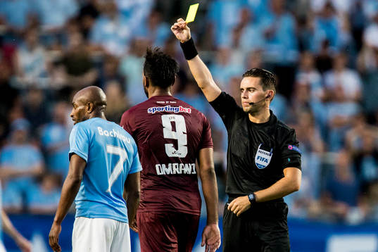Referee Andrew Dallas