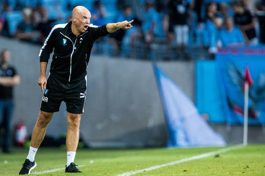 Head coach Uwe Rösler of Malmö FF