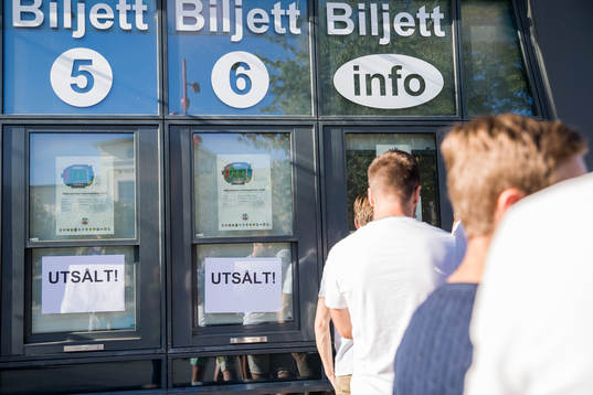 Utsålt på Olympia