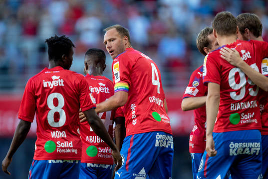 Helsingborgs Andreas Granqvist jublar