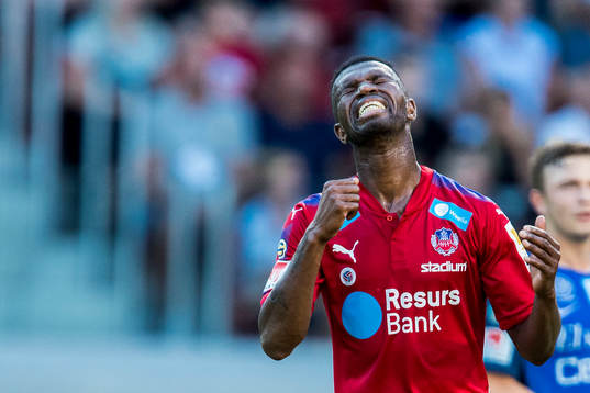 Helsingborgs Mohammed Abubakari deppar