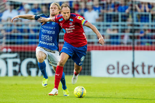 Norrbys Linus Tornblad och Helsingborgs Andreas Granqvist