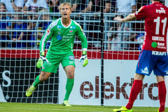 Helsingborgs målvakt Pär Hansson