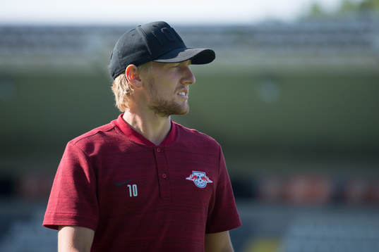 Emil Forsberg of Leipzig