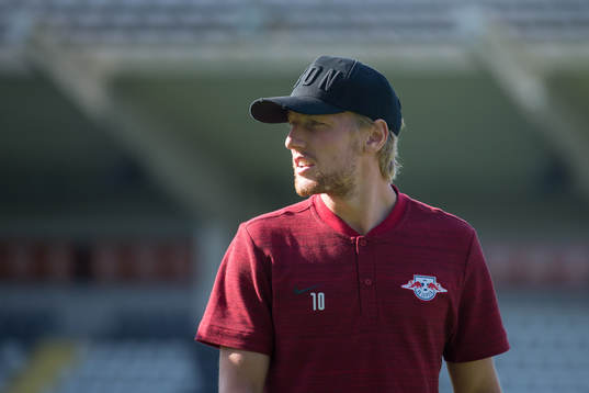 Emil Forsberg of Leipzig
