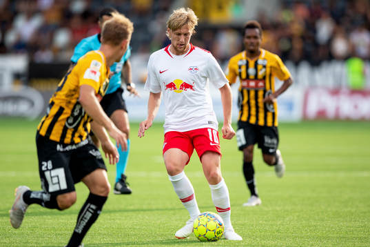Emil Forsberg of Leipzig
