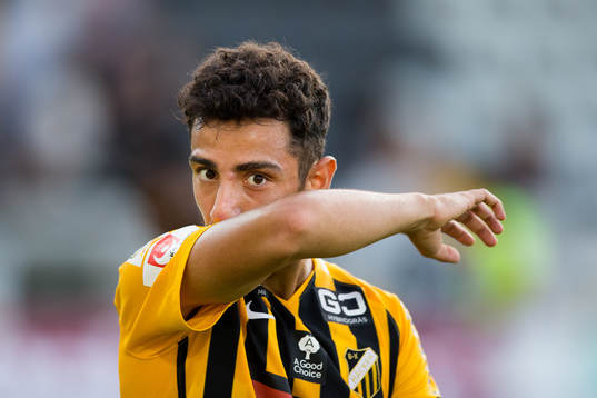 Daleho Irandust of Häcken looks dejected