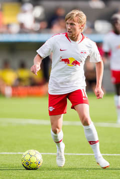 Emil Forsberg of Leipzig