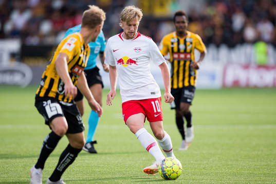 Emil Forsberg of Leipzig