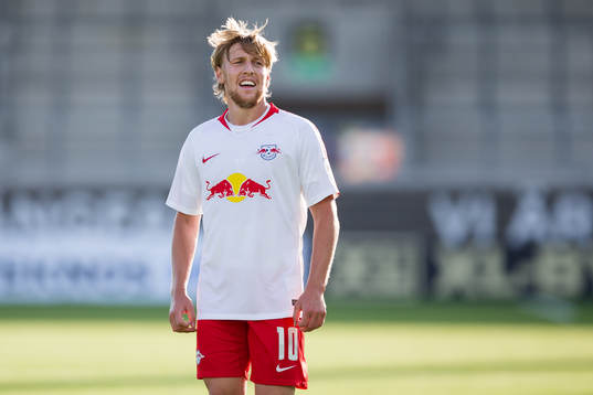 Emil Forsberg of Leipzig