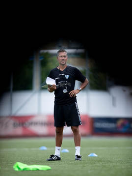 Göteborgs tränare Marcus Lantz