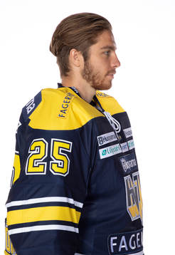 HV71s Felix Sandströmposerar för ett porträtt