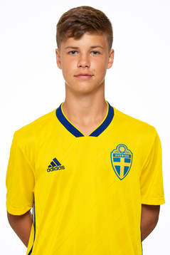 Samuel Dahl i P15-landslaget