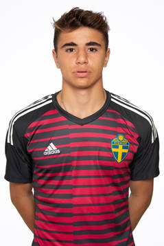 Johan Guadagno i P15-landslaget