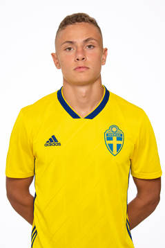 Theo Lind i P15-landslaget