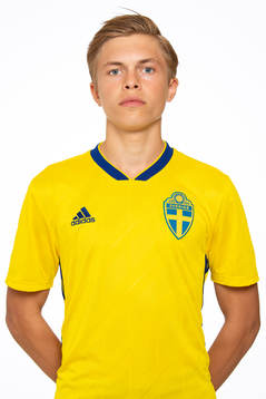 Kristoffer Krebs i P15-landslaget