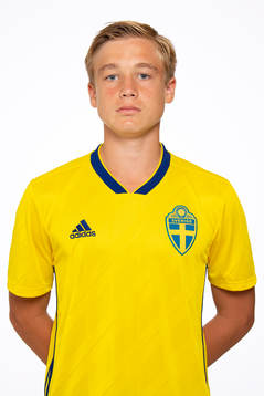 Nils Wallenberg i P15-landslaget