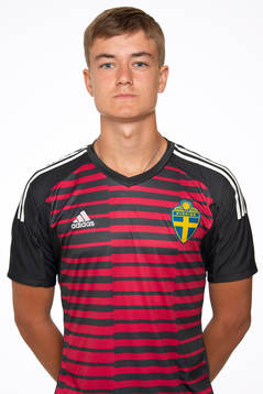 Kasper Bergvall i P15-landslaget