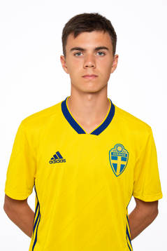 Hampus Pergel i P15-landslaget