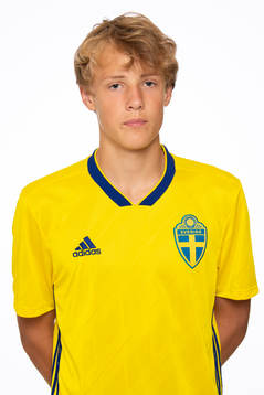 Oliver Grenholm i P15-landslaget