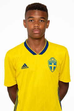 Emil Joof Roback i P15-landslaget