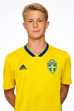 Filip Persson i P15-landslaget