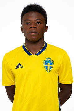 Jonathan Mparara i P15-landslaget
