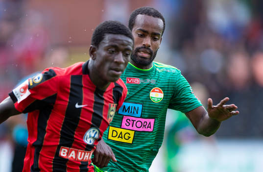Dalkurds Ammar Ahmed och Brommapojkarnas Jack Lahne