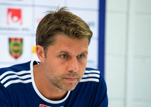 Dalkurds tränare Johan Sandahl