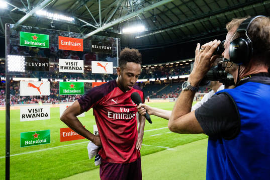 Pierre-Emerick Aubameyang of Arsenal