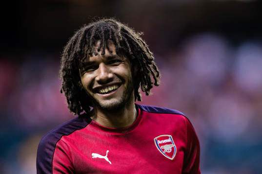 Mohamed Elneny of Arsenal