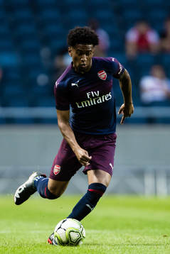 Reiss Nelson of Arsenal