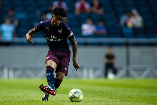 Reiss Nelson of Arsenal