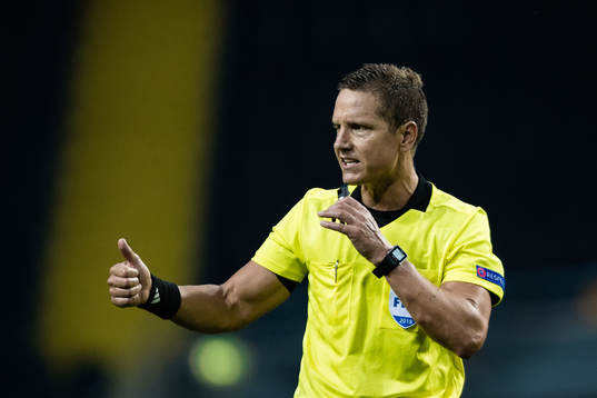 Referee Martin Strömbergsson