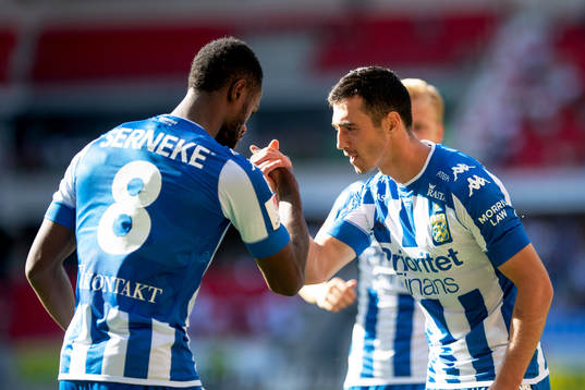 IFK Göteborgs Vajebah Kaliefah Sakor och Giorgi