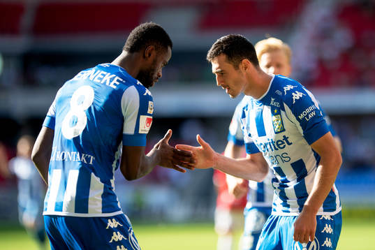 IFK Göteborgs Vajebah Kaliefah Sakor och Giorgi