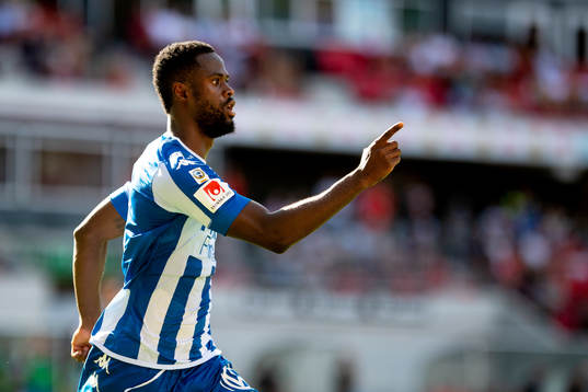 IFK Göteborgs Vajebah Kaliefah Sakor jublar